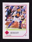 1992 PANINI GUESSING GAME MLBPA- BJ SURHOFF #34 MILWAUKEE BREWERS