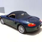 Porsche Boxster Convertible Top 97-02 in Black Stayfast Cloth with Glass Window