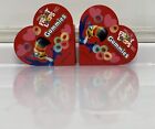 2 Boxes Froot Loops Gummies, Heart Box Assorted Real Fruit 4 oz Bag