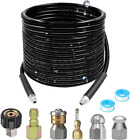Pressure Washer Sewer Jetter Kit - Widely Used to Clean Cars, Motorcycles, Floor
