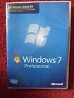 Microsoft Windows 7 Professional 32/64 Bit 2 Discs Full Version (FQC-00129) RARE