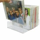 Clear Acrylic CD DVD Holder CD Storage Box CD Display Rack CD Stand - Holds u...