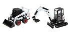 Bobcat S750 Skid-Steer Loader and E35 Excavator - Norscot 1:50 Scale Model New