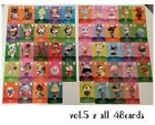 amiibo card vol.5 animal crossing x all 48 card Nintendo completed series5 toy
