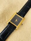Vintage Cartier Tank 18K Gold Electroplated 21 x 28mm Hand winding