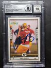 Aaron Rodgers Signed Auto 2005 Score Rookie Card RC #352 Packers Jets Autograph
