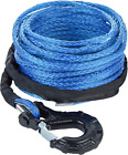 Synthetic Winch Rope 5/16'' X 50Ft,13000Lbs Synthetic Winch Line Cable Rope