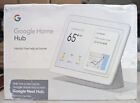 Google Nest Hub with Built-In Google Assistant, Chalk (GA00516-US) - NEW