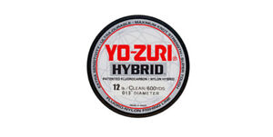 Yo-Zuri Hybrid Clear 600 Yards Monofilament Fishing Line Fluorocarbon Nylon Mix