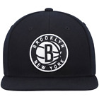 Mitchell & Ness NBA Brooklyn Nets HWC Core Basic Cap Hat Black/Grey