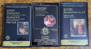 Classical Cassette Lot 3 Tapes CBS Masterworks Portrait Handel Hayden Gould