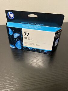 Genuine HP 72 DesignJet GRAY Ink Cartridge 130ml C9374A BRAND NEW SEALED H18
