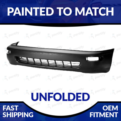 NEW Painted To Match 1993-1997 Toyota Corolla Unfolded Front Bumper Sedan (For: 1997 Toyota Corolla)