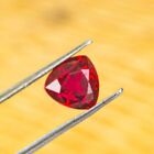 6.5 Ct Certified Natural Top Quality Mozambique Red Ruby Loose Gemstones Y-379