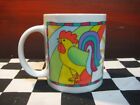 De Colores Colorful Rooster with Rainbow Cursillo Bob Siemons Design Coffee Mug