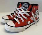 CHARLIE BROWN CHUCK TAYLOR HIGH TOP YOUTH SIZE 13 KIDS BASKETBALL SNEAKER SHOES
