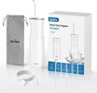 SEJOY Portable Water Flosser Cordless Teeth Oral Irrigator Cleaner 5 Jet Tips