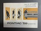 1959 Pontiac Full Line Accessories Showroom Advertising Sales Brochure - RARE!!
