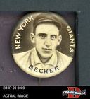 1910 Sweet Caporal Pins Beals Becker Braves 6 - EX/MT B10P 00 0008