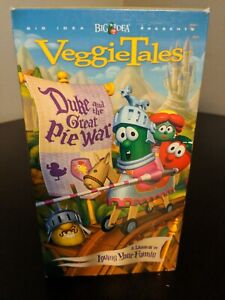 Veggie Tales Duke And The Great Pie War VHS 2005 *BUY 2 GET 1 FREE VHS*