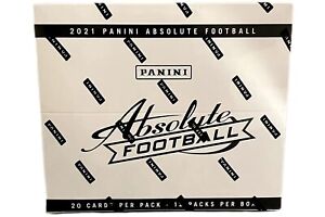 2021 Absolute Football Cello Fat Pack Box - Factory Sealed Kaboom! FREE SHIPPING