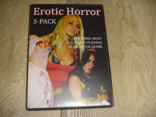 Erotic Horror 3-Pack (DVD)   BOUNDRY PUSHING FILMS- BILL ZEBUB--