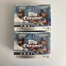 2021 Topps Chrome MLB Baseball Blaster Box  - NEW FACTORY SEALED
