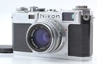 [Near MINT] Nikon S2 Black Dial 35mm Rangefinder Film Camera 50mm F2 Lens JAPAN