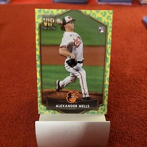 2022 Topps Transcendent VIP Party 1/1 Alexander Alex Wells Rookie RC Orioles