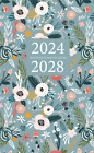 2024-2028 Monthly Pocket Planner: Five Year Calendar January 2024-December 2028