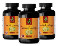 100% Pure Garcinia Cambogia Extract Diet Pills - Fat Burner - 3 Bot 180 Pills