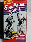 Disney’s Sing Along Songs 101 Dalmatians: Pongo and Perdita (VHS, 1996)