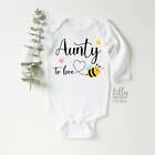 Aunty To Bee Bodysuit, Hello Aunty s®, Pregnancy Announcement To Sister, Sister