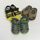 Lot of 3 Boys Summer Shoes | Size 5/6 | Minion/Cat & Jack Sandals Water Shoes