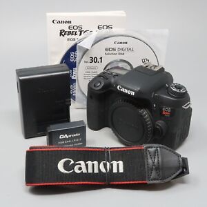 Canon EOS Rebel T6s 24.2MP Digital SLR Camera -- Black (Body Only)