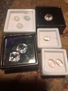 Lot Of Misc Gem Stones..see Pics..5 Boxes