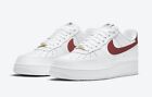 NEW Men's Size 18 Nike Air Force 1 Low '07 White Maroon CT2303 100 No Lid