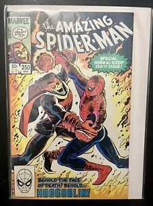 Amazing Spiderman 250 Comic Book Vintage Marvel Old Hobgoblin Mar Vgc