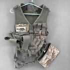 VISM Tactical Vest Shooting Rig Vest Duty Gear Air Soft Paintball Adj. MED-2XL