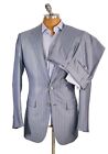 New 5500,00 $ STEFANO RICCI Wool  Blue  Suit Size 38 Us 48 Eu (AB4)