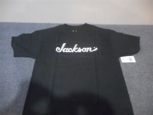 NEW - Jackson Guitar Logo Men's T-Shirt - BLACK, #299-0264-*06