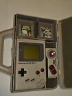 Nintendo Game Boy with Game Boy Hard Plastic Carry Travel Storage Case , + Extra