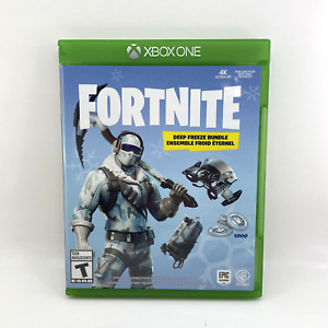 Fortnite Deep Freeze Bundle (Microsoft Xbox One, 2018) NO CODE