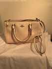 Gently Loved Certified Authentic Ombre Coach Pebble Leather Crossbody/Satchel