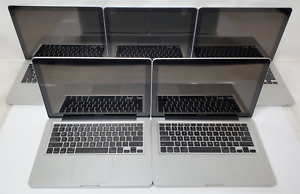 Lot of 5 MacBook Pro Mid 2012 Intel Core i5-3210M 4GB RAM 500GB HDD Catalina