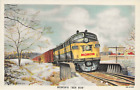 Monon Railroad / The Ben Hur / 1948 Linen Advertising Postcard / Railway