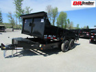 2024 Interstate 14' 14K GVWR DUMP TRAILER WITH TARP KITS AND REAR  for sale!