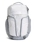 THE NORTH FACE Women's Surge Commuter Laptop Backpack TNF White Metallic Méla...