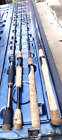 4 - BAIT CASTING FISHING RODS - LEWS, BPS, MITCH. - GOOD CONDITION - TAKE A LOOK