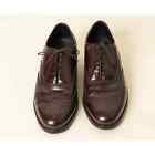 Vintage Florsheim Royal Imperial Mens 9.5D Burgundy Leather Wingtip Shoes 97323